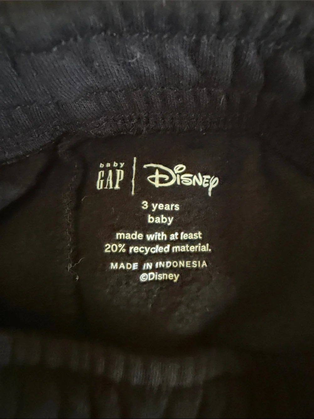 GAP x Disney Toddler VintageSoft Joggers